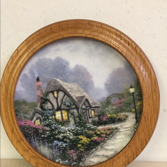 1991 Limited edition of “Chandlers Cottage” by Thomas Kinkade. Frame included. - Picture 2 of 2